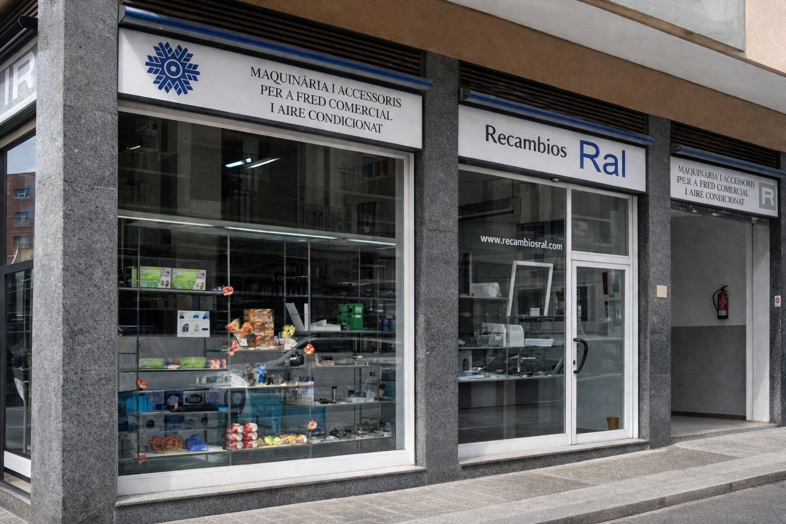 Tienda física Recambios RAL